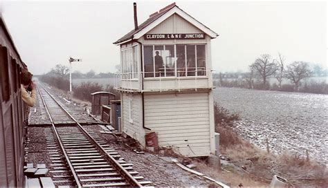 Relocation of Claydon LNE junction signal box. 